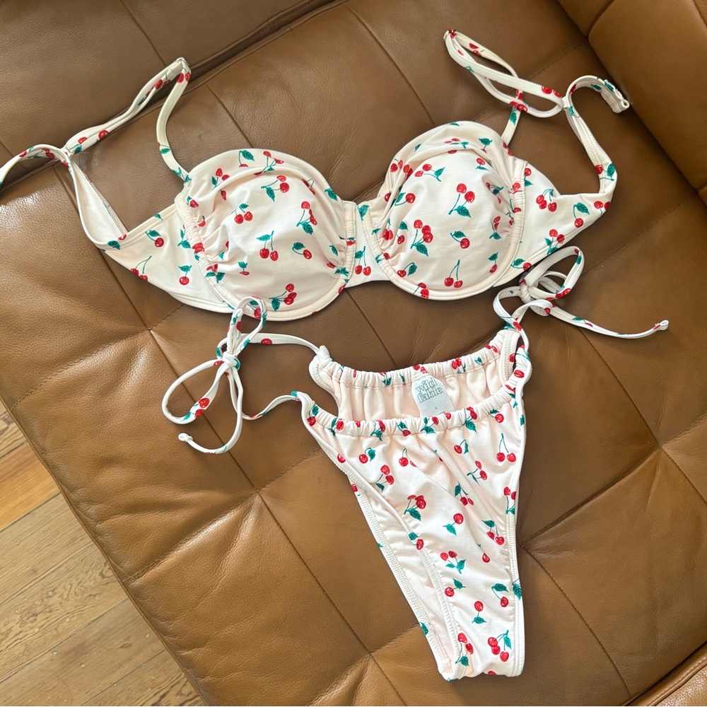 Wild Fable Cherry Print Bikini